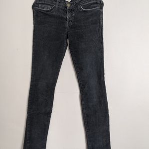 Corduroy dark gray jeans